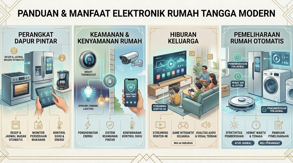 Elektronik Rumah Tangga: Peralatan Modern yang Membuat Aktivitas Sehari-hari Lebih Praktis