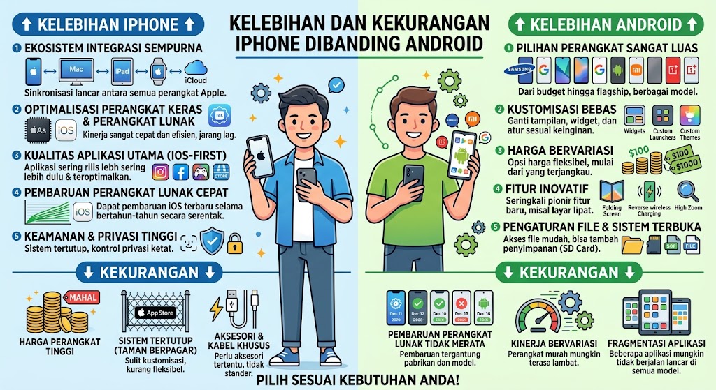 Kelebihan dan Kekurangan iPhone
