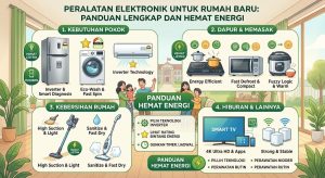 Peralatan Elektronik untuk Rumah Baru: Panduan Lengkap dan Hemat Energi